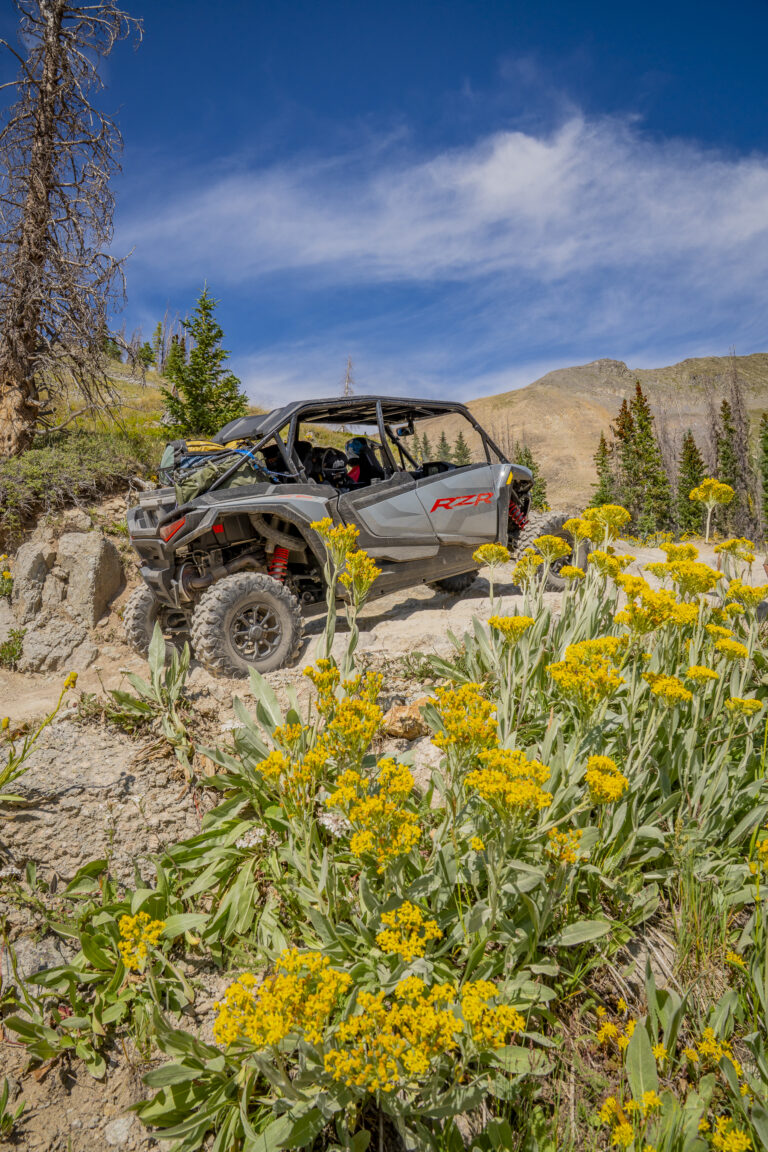 RZR on Hancock Pass near Pitkin, Colorado