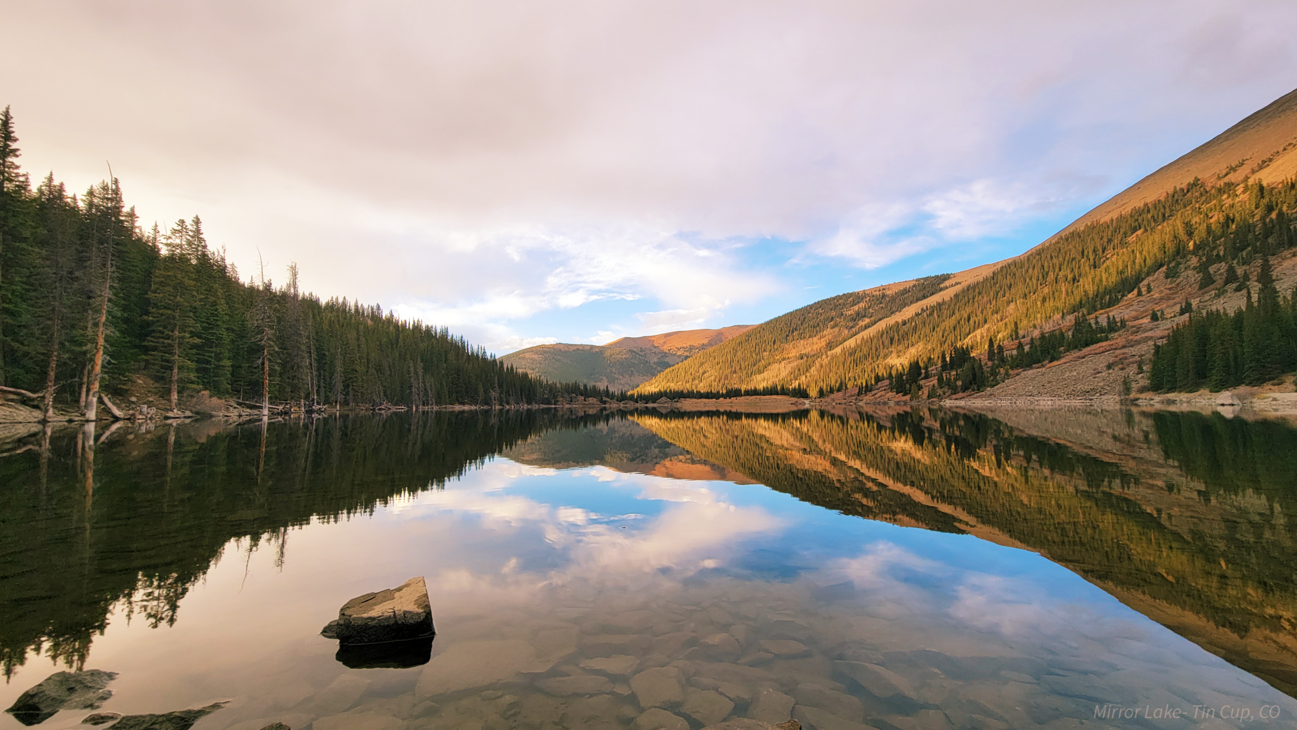 Mirror Lake UTV stop Tin Cup Colorado